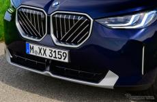 BMW『X3』新型、「20 xDrive」の新写真を公開　新デザイン＆大型グリル