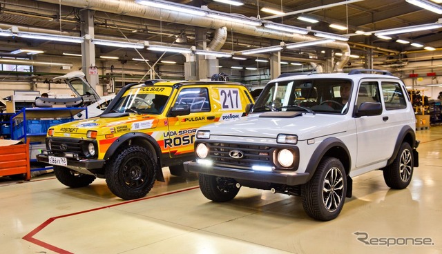 ロシアのラダ、新型オフロードSUV「ニーバ スポーツ」生産開始