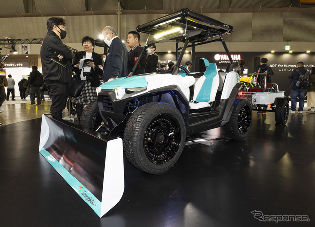 「こういうのもアリなんだ！」ヤマハの小型特殊車両に可能性を感じる声…東京オートサロン2025