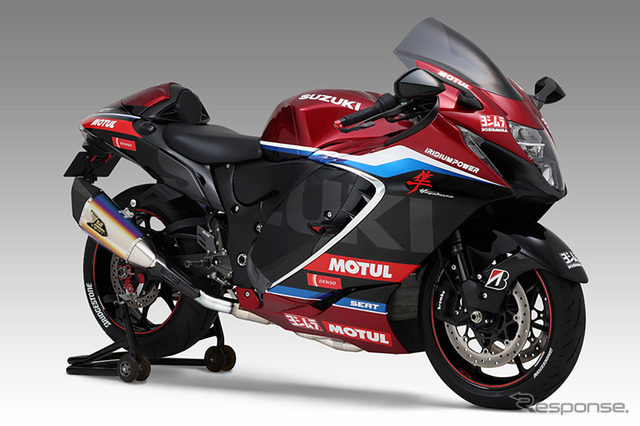 ハヤブサgsx等のチタンマフラー集合管 まもる 