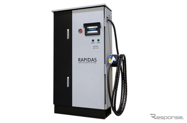 新EV充電器「RAPIDAS X」、全国道の駅200カ所に導入へ…利便性向上と料金低減