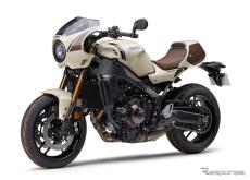 ヤマハ『XSR900』のネオレトロ感をさらにアップ！限定新色「アイボリー