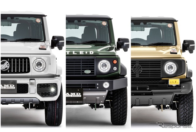 ダムドから『ジムニーノマド』用のボディキットが3種登場！『ジムニー