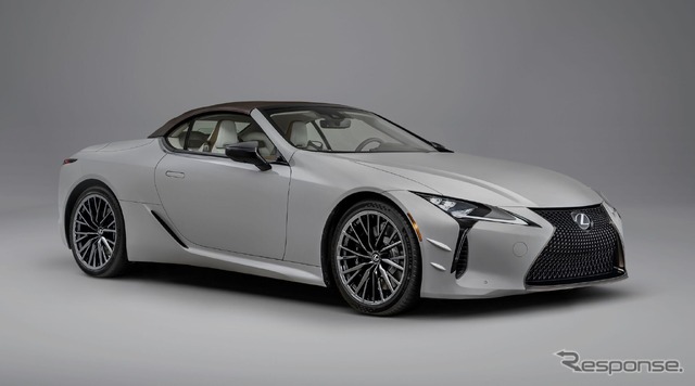 レクサスLC500コンバーチブル ウィンドディフレクター 美品】LEXUS LC500 ウィンドディフレクター 純正品（試乗