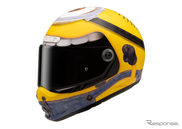 ミニオンズ」デザインのヘルメットが登場！ HJCヘルメット『V10』8月