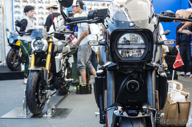 スズキの新型ネオレトロバイク『GSX-8T/TT』が日本初公開！「鈴鹿8耐