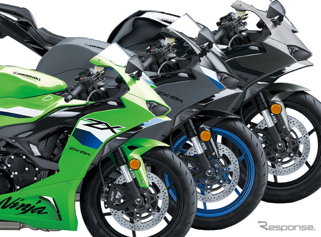 かぜか カワサキ『Ninja ZX-6R』2026年モデルの新カラーにバイクファン