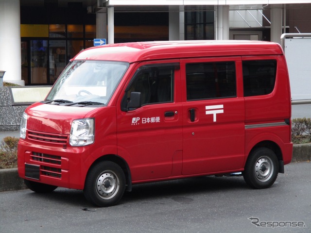 ケ*イ様 日本郵便 赤い郵便車 日本郵便「軽貨物車」も停止処分へ！ 「42億円赤字」で露呈した
