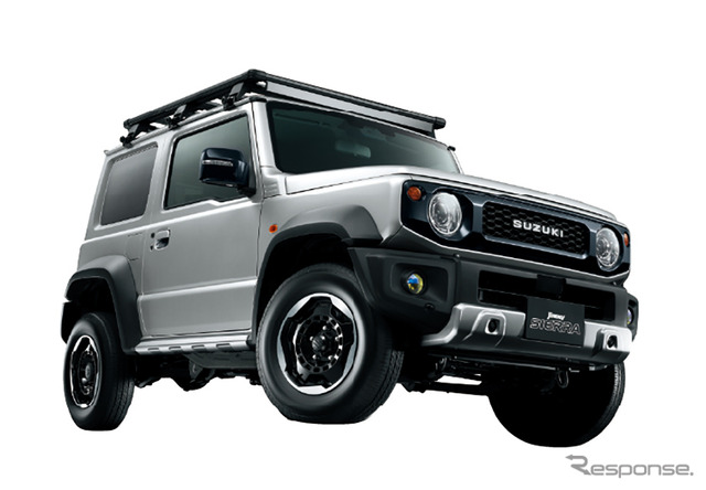 スズキ、『ジムニー シエラ』の純正用品装着車など出展へ…FIELDSTYLE
