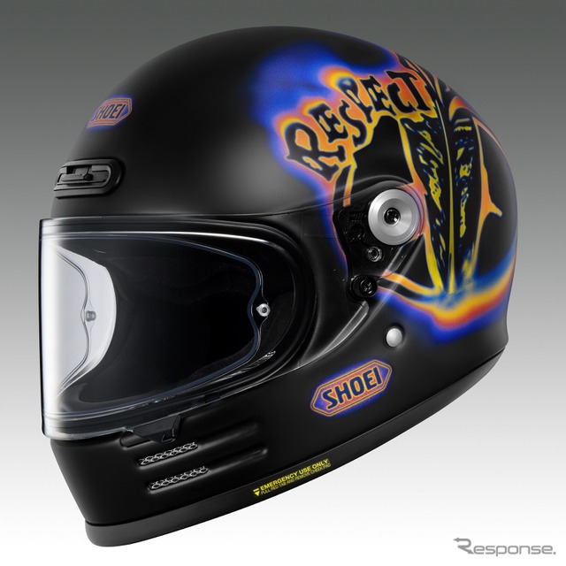 B'z稲葉浩志とSHOEIヘルメットがコラボ！『Glamster』『J・O＋』に受注