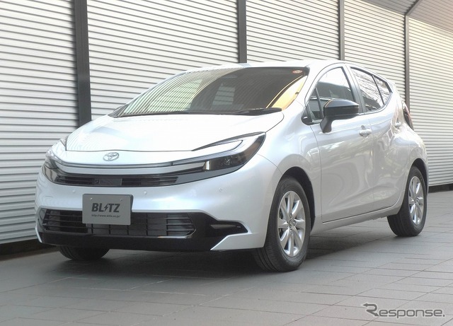 マイチェン後『アクア』をスタイリッシュにローダウン！ ブリッツの車