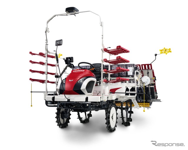 ヤンマー、乗用田植機「YR06」・「YR08」を10月発売…密苗とICTで省力化
