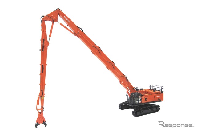 日立建機 非売品  セット 日立建機日本、『ZX1100K-7』ミニチュアを発売 フロント3種セットが9万