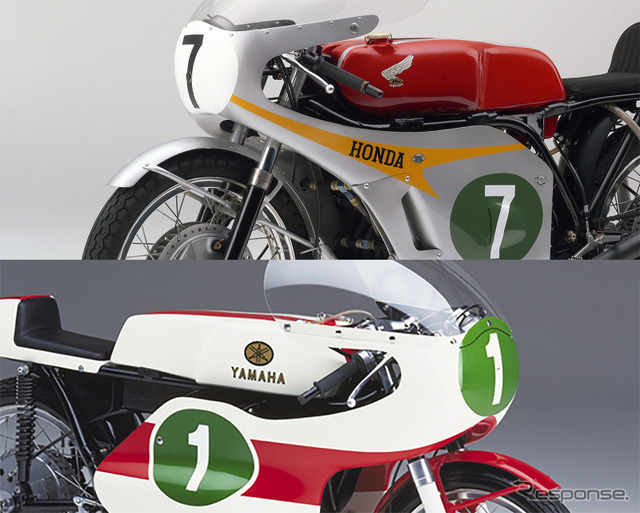 ホンダとヤマハの世界挑戦史をコラボ展示、もてぎ「コレクションホール