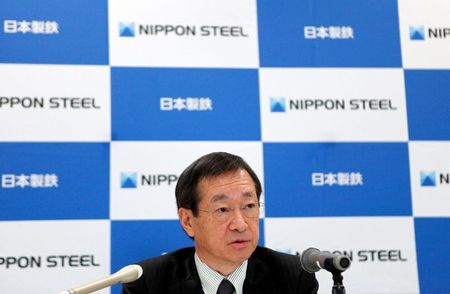 Ｍ＆Ａで海外事業拡大、連結粗鋼生産1億トン目指す＝日鉄社長