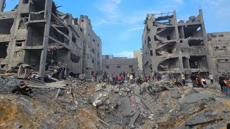 人質7人死亡、イスラエルの難民キャンプ空爆で＝ハマス軍事部門