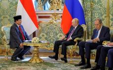 インドネシア次期大統領、プーチン氏と会談　関係強化を表明