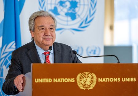 国連総長、ガザ援助待つ市民100人超死亡で「独立調査必要」
