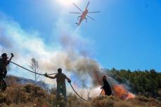 ギリシャ、森林火災多発の「危険な夏に」　首相が懸念