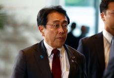 赤沢経済再生相、賃金向上と防災庁設置「政権の目玉」