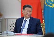 中国国家主席、「外部の干渉」に抵抗呼びかけ　上海協力機構