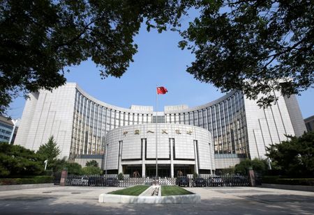 中国人民銀がリバースレポで1500億元供給、週間は4500億元の吸収超