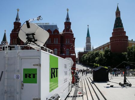 米、ロシア国営テレビ職員を起訴　大統領選介入の動画制作に関与か