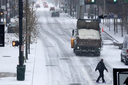 米東部に冬の嵐襲来　十数州で降雪暴風警報出され6000万人影響か