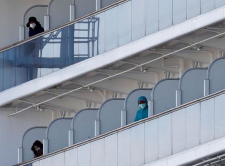 横浜の客船、新たに41人が新型コロナ　ＷＨＯは日本の感染者に含めず