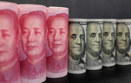 中国外貨準備、1月末は3.115兆ドルに増加