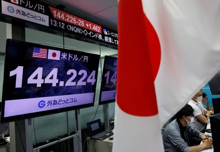 焦点：ドル24年ぶり144円台、円急落が呼び込む一段の円売り圧力