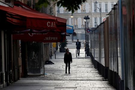 第1・四半期の仏経済、6％マイナス成長となる見通し＝中銀