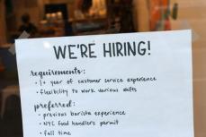 米新規失業保険申請、予想超える減少　労働市場なお堅調