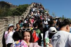中国、連休中の出入国者数はコロナ前の85％　国内旅行も回復