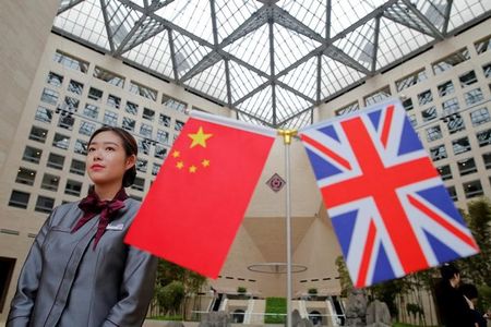 中国、台湾との関係強化停止を英に要求　新貿易合意に反発