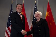 米財務長官、中国副首相と会談開始　経済対話深化に意欲