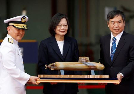 台湾総統、「自らの運命コントロールする」　自衛の決意表明へ