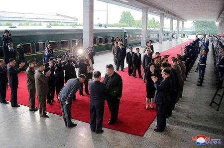 北朝鮮の金総書記、ロシア訪問へ10日出発　国営メディアが報道