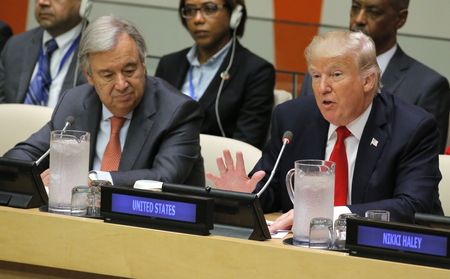 トランプ氏復帰に身構える国連、分担金や関与の縮小警戒