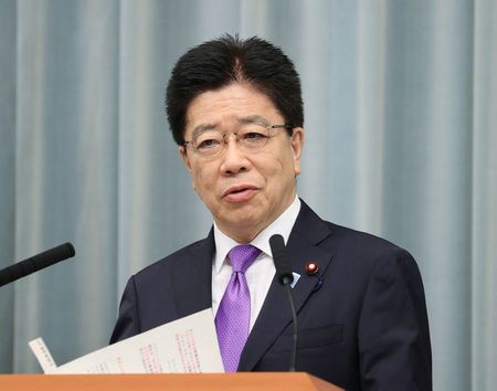 株主総会に関する調査報告書、今後の東芝の対応を注視＝官房長官