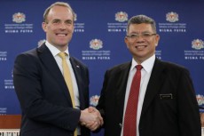 英外相、マレーシア訪問　通商で緊密連携の姿勢示す