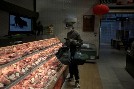中国で豚肉価格が過去最高付近に上昇、新型肺炎対策が影響