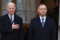 バイデン氏、ポーランド大統領と会談　米の「揺るぎない支援」強調