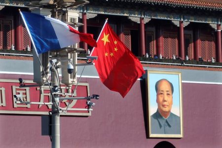 中国、台湾に武器を売却しないようフランスに警告