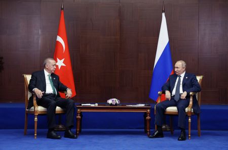 プーチン氏、トルコにガス供給拡大提案　ウクライナ和平協議せず