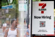 米新規失業保険申請、10カ月ぶり高水準　労働市場の緩和示唆