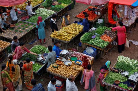 インドＣＰＩ、1月は5カ月ぶり低水準　追加利下げ観測強まる