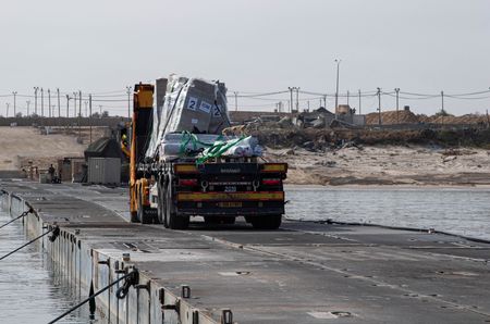 米国、イスラエル組織に制裁へ　ガザ人道支援のトラック襲撃
