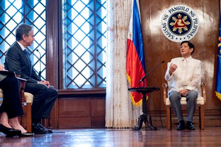 フィリピン大統領、米国務長官と来週会談　対中関係緊張の中