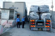 イスラエルにガザ境界の検問所開放を要請　人道支援物資搬入で
